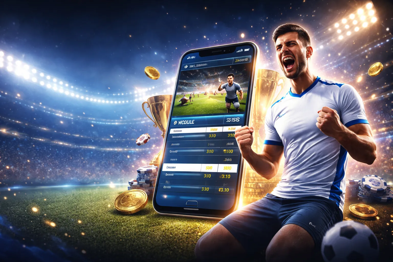 Sân vận động rực lửa, cá cược thể thao đỉnh cao tại Bong888
